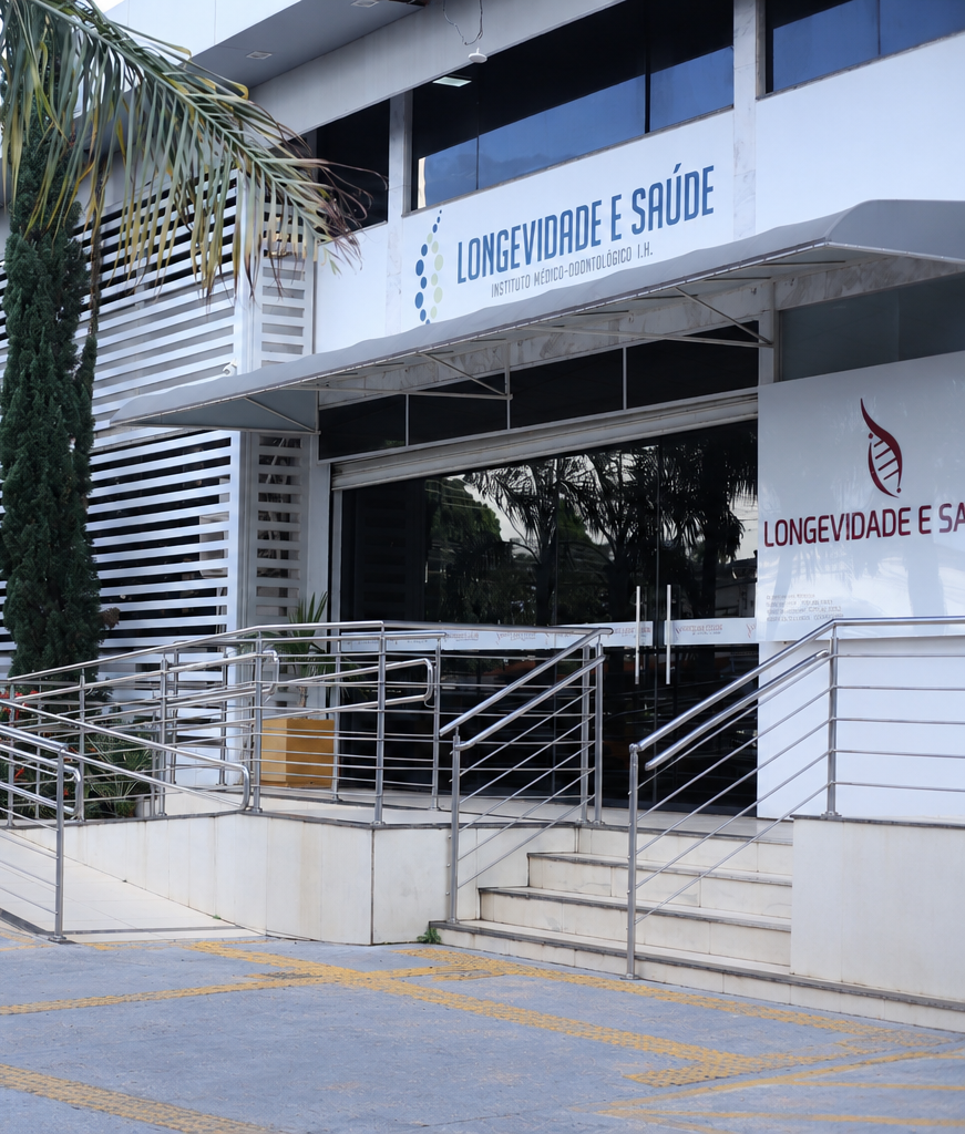 Fachada da Clínica Longevidade e Saúde
