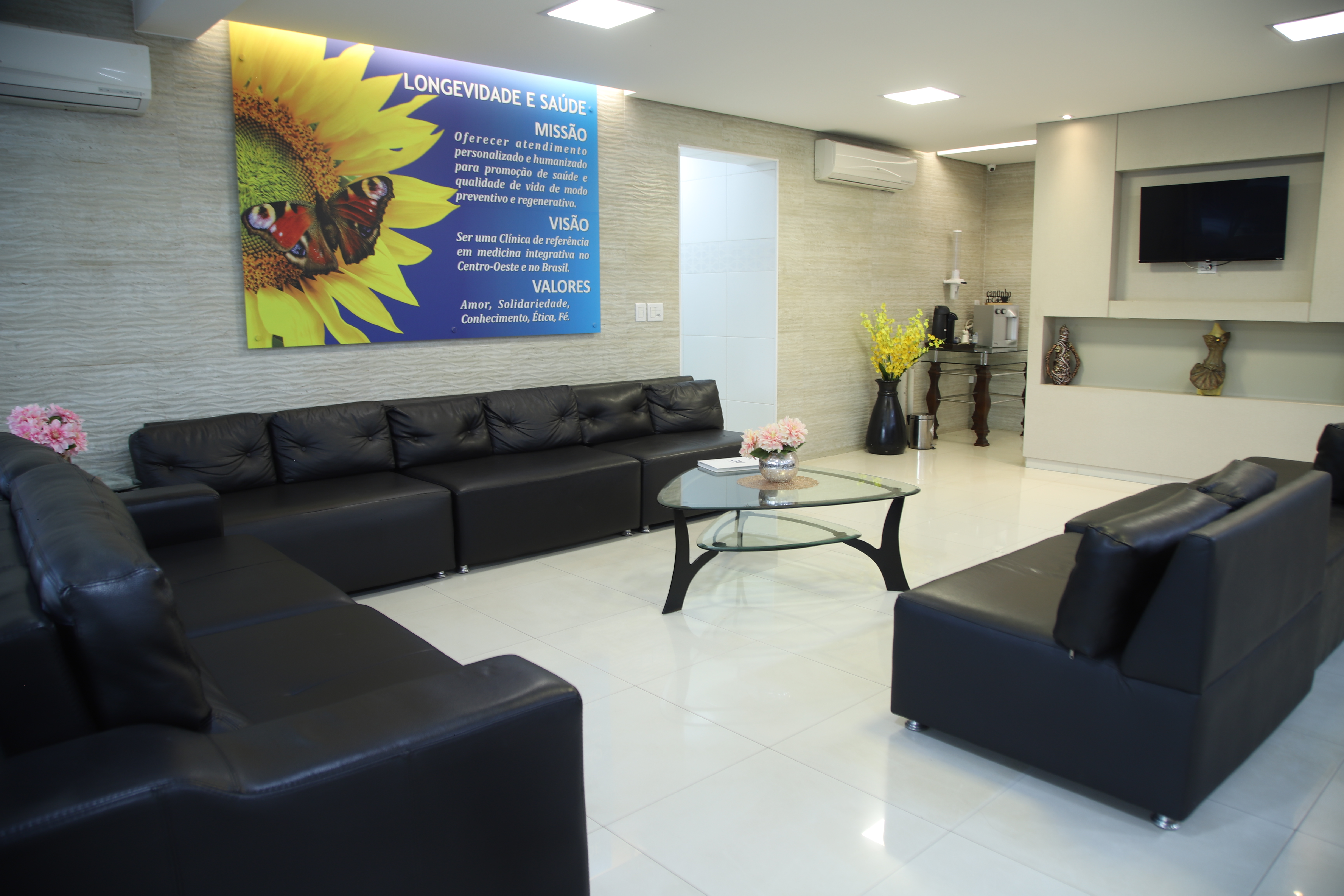 Sala principal — recepção interna